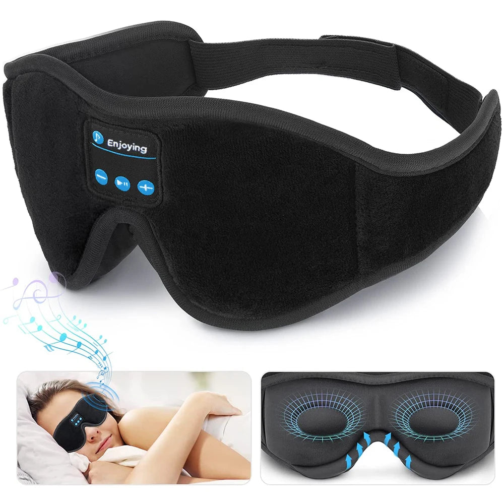 Bluetooth Sleep Headphones Eye Mask