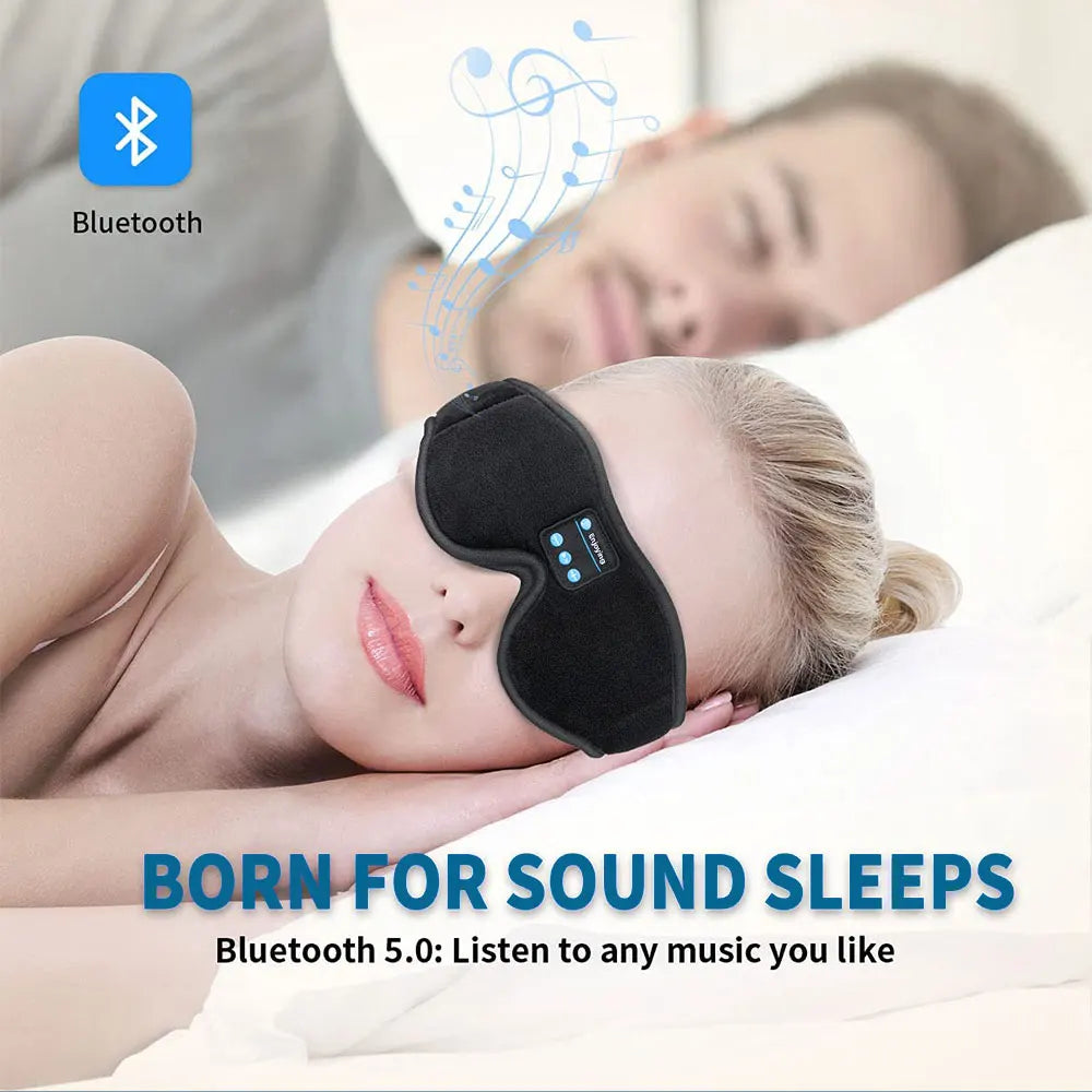 Bluetooth Sleep Headphones Eye Mask