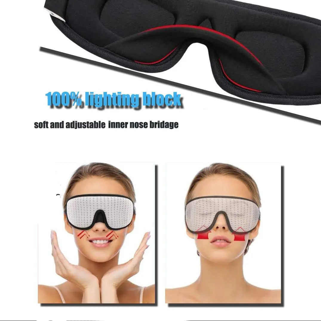 3D Padded Sleep Eye Mask