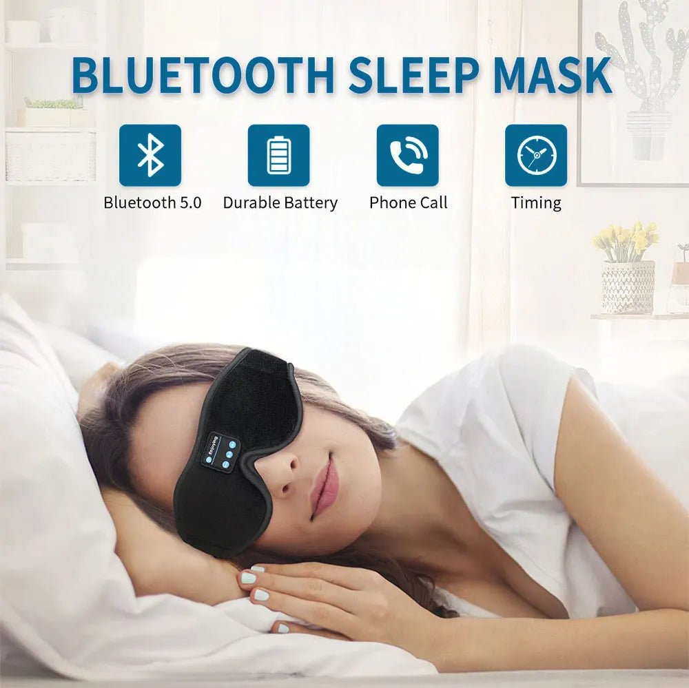Bluetooth Sleep Headphones Eye Mask