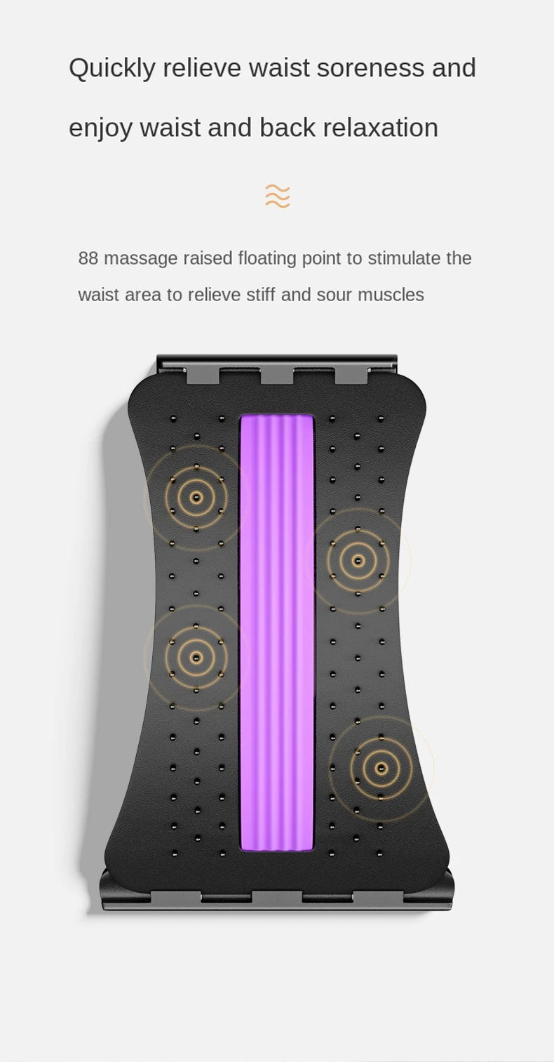 Lumbar Stretching & Massage Device