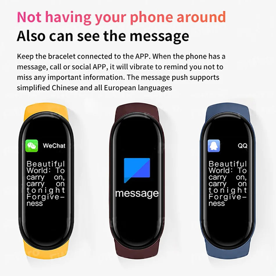 M6 Fitness Smartwatch