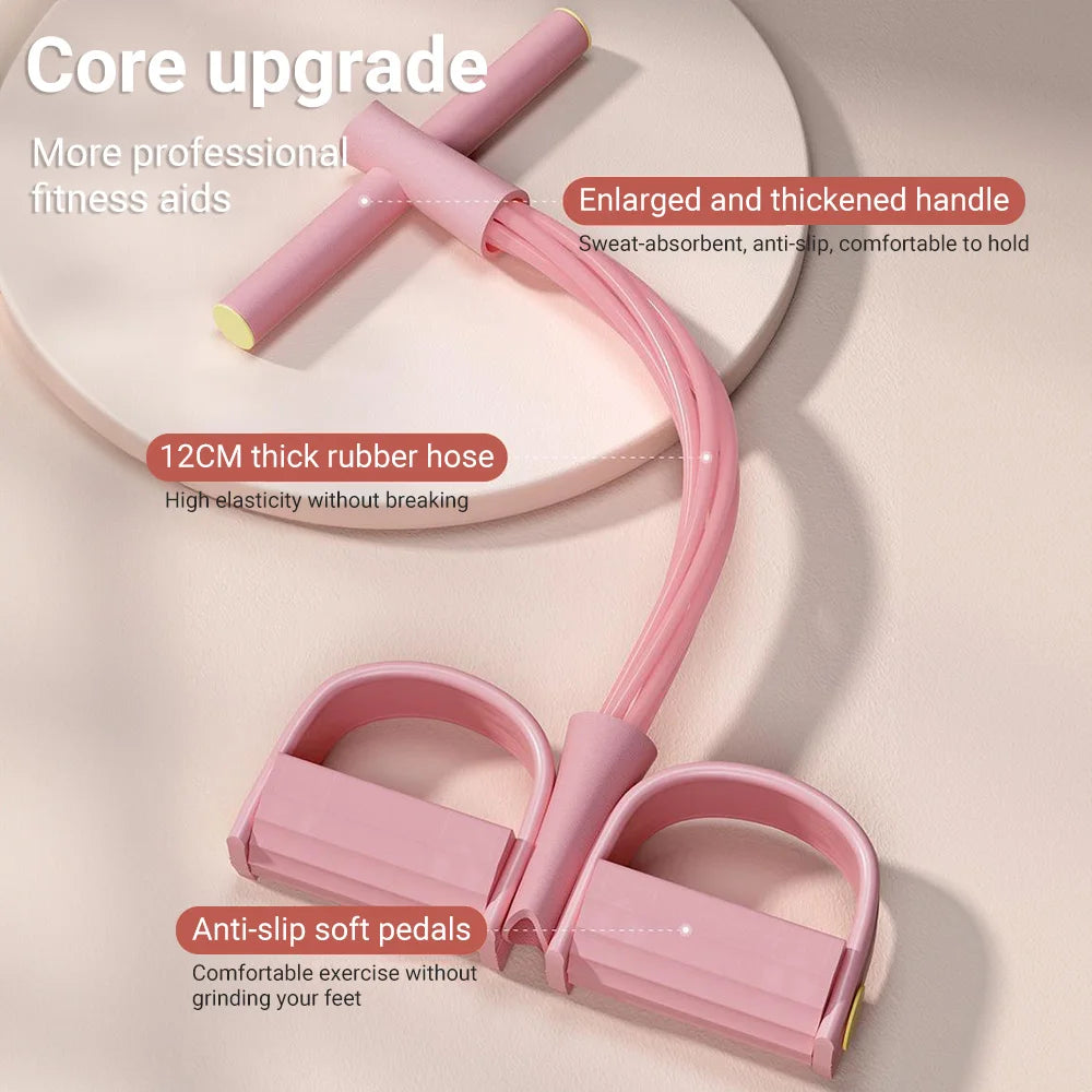 6-Tube Resistance Bands Set