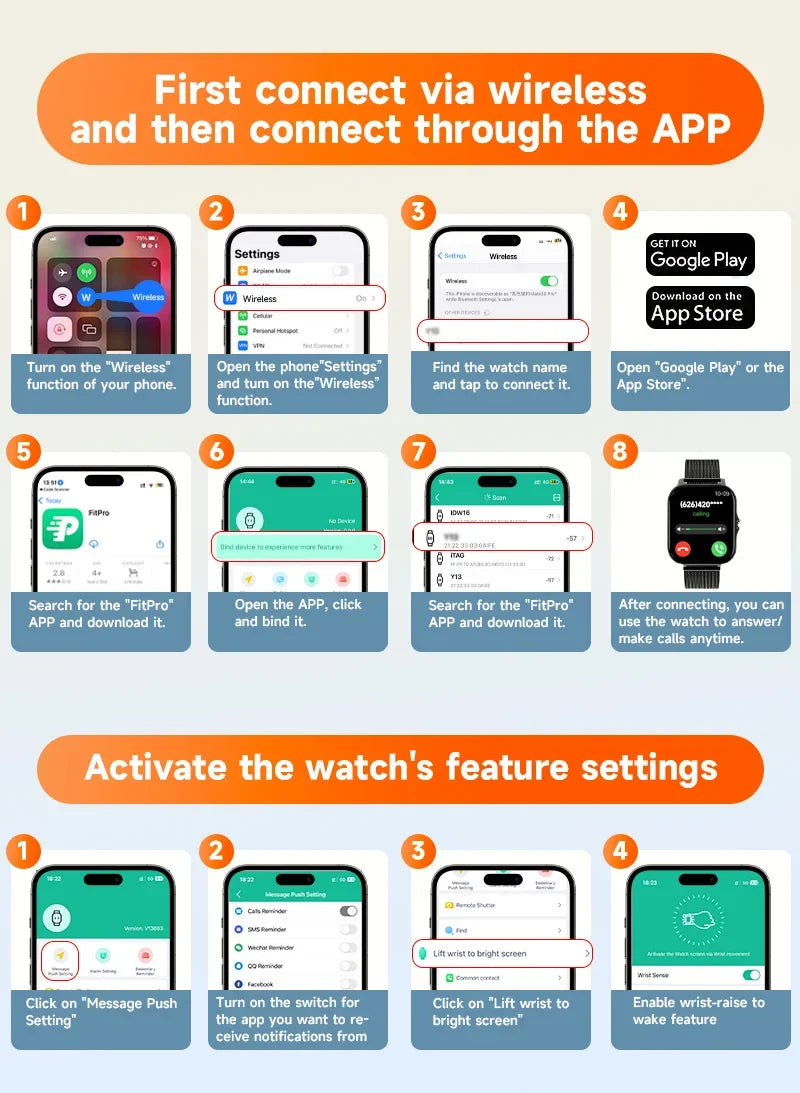 1.44” Bluetooth Smartwatch