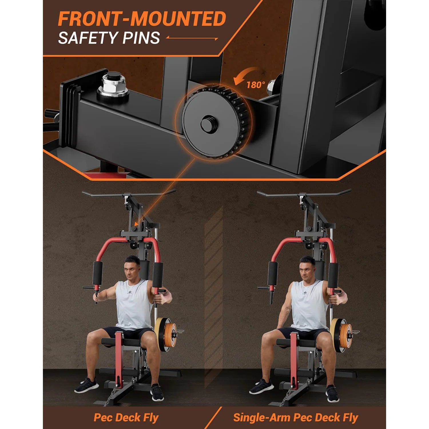 Home Gym Pulley Workout Station