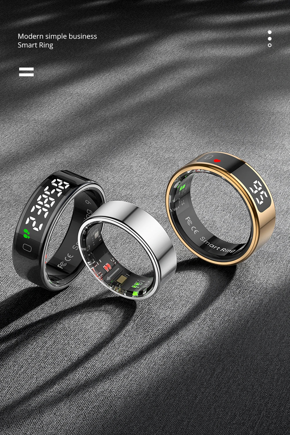 Touch Display Smart Ring COLMI R12