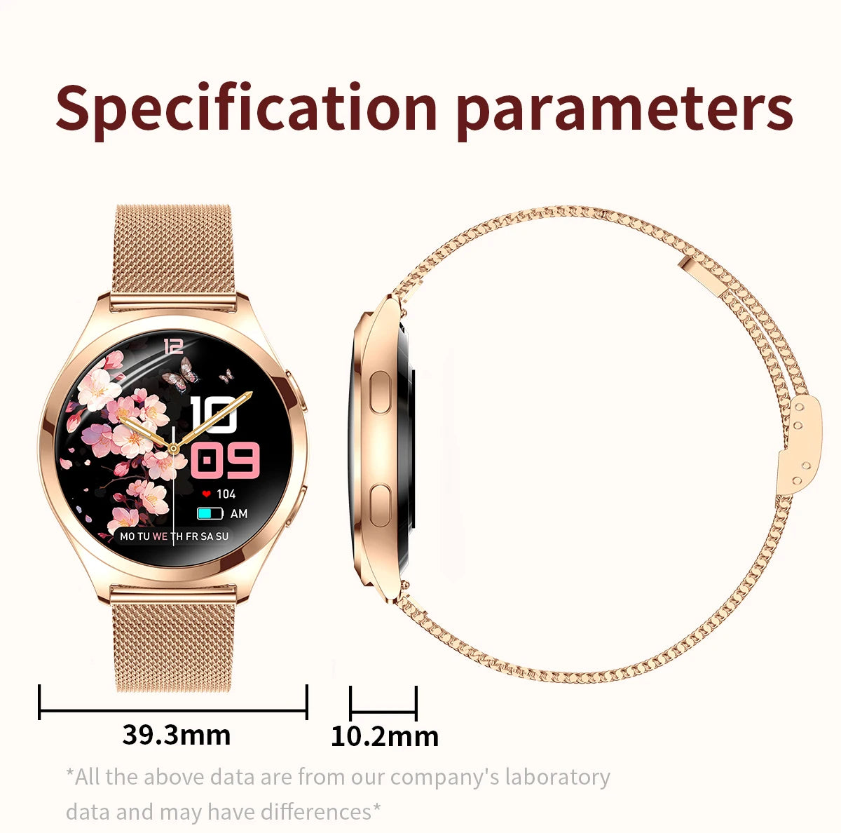LIGE Women’s Luxury Smartwatch