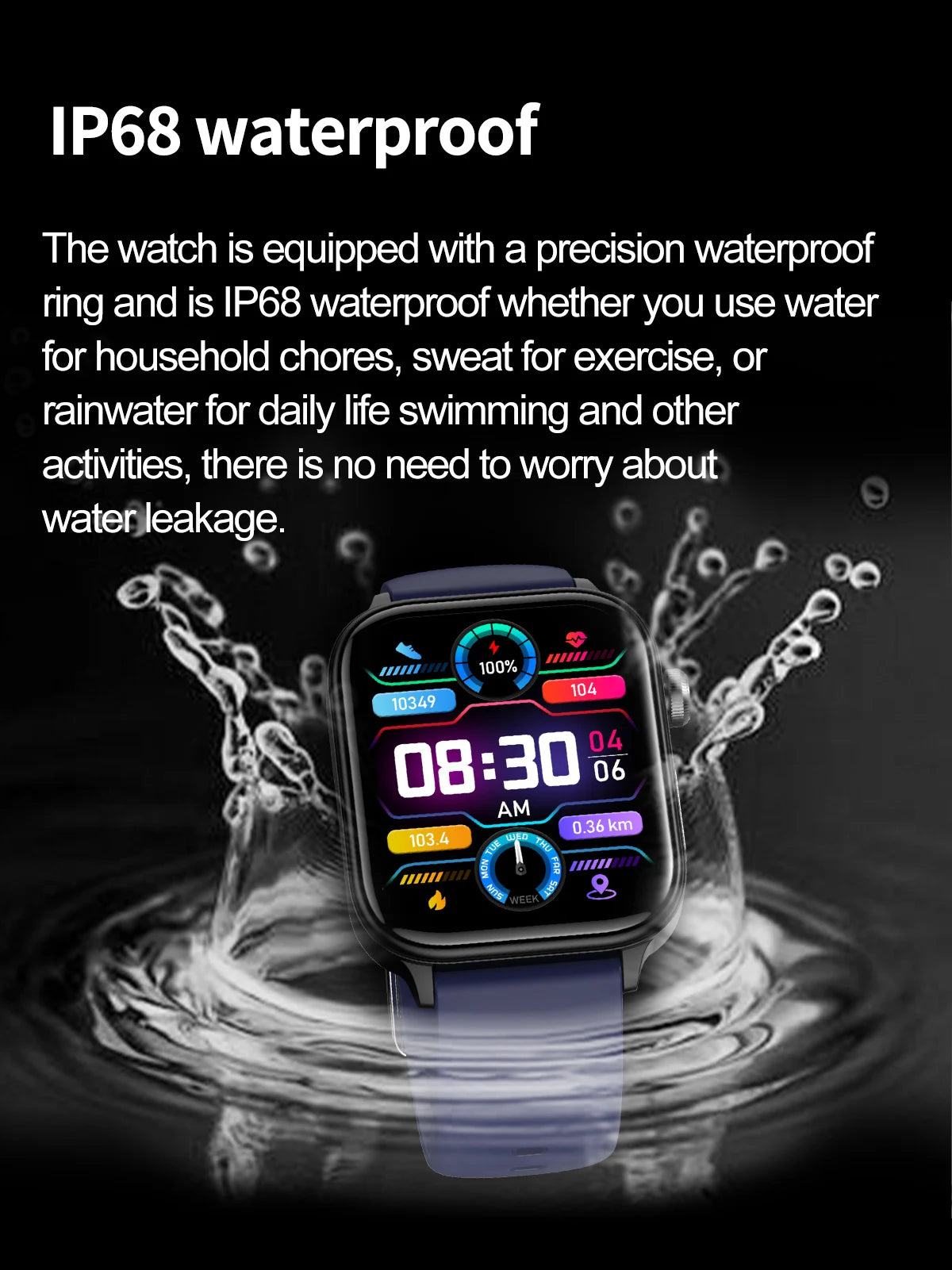 2025 ECG+PPG Health Smartwatch