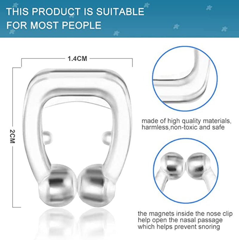 Anti-Snoring Magnetic Nose Clip
