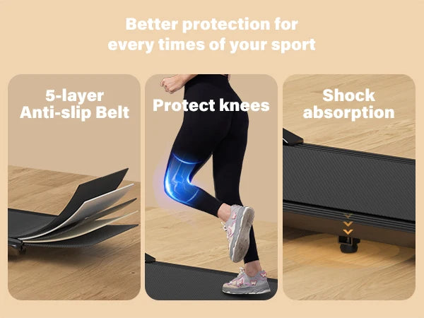 2.5HP 300lbs Home Treadmill