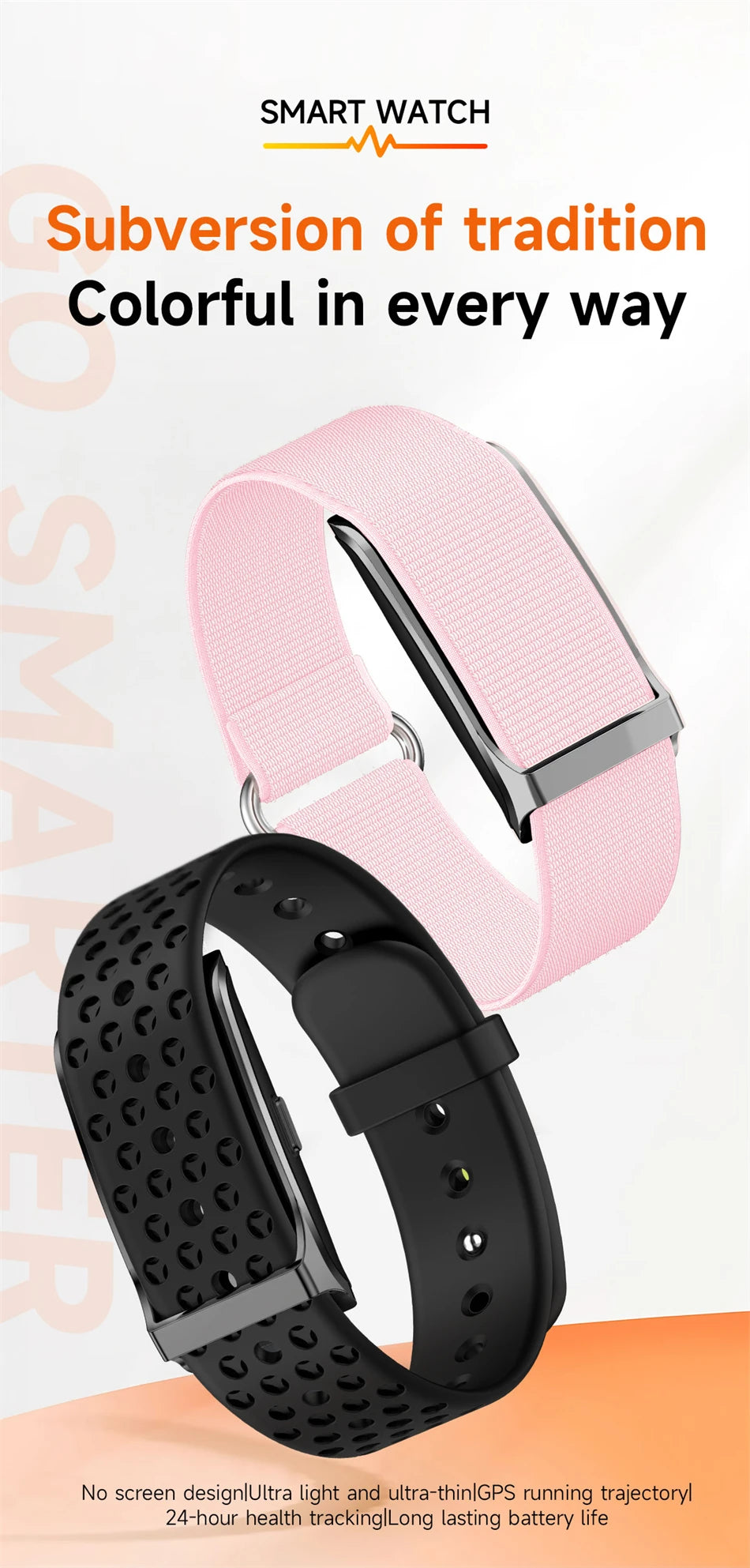 Health Smart Band – Heart Rate, Blood Pressure & Sleep Monitor for Men & Women