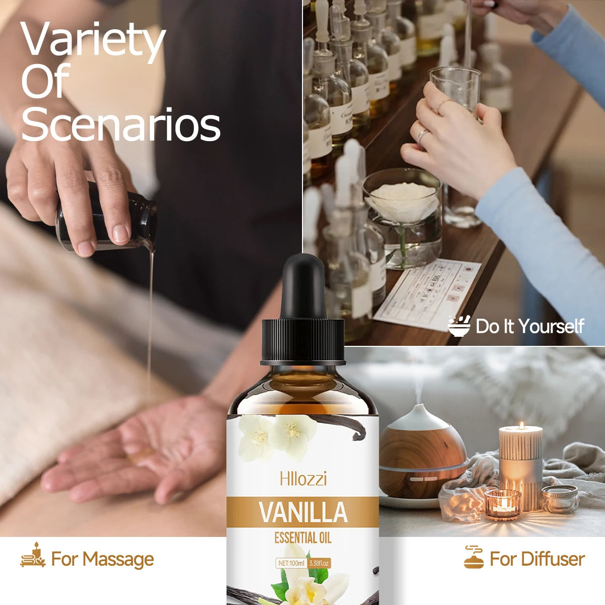 Vanilla Essential Oil for Face