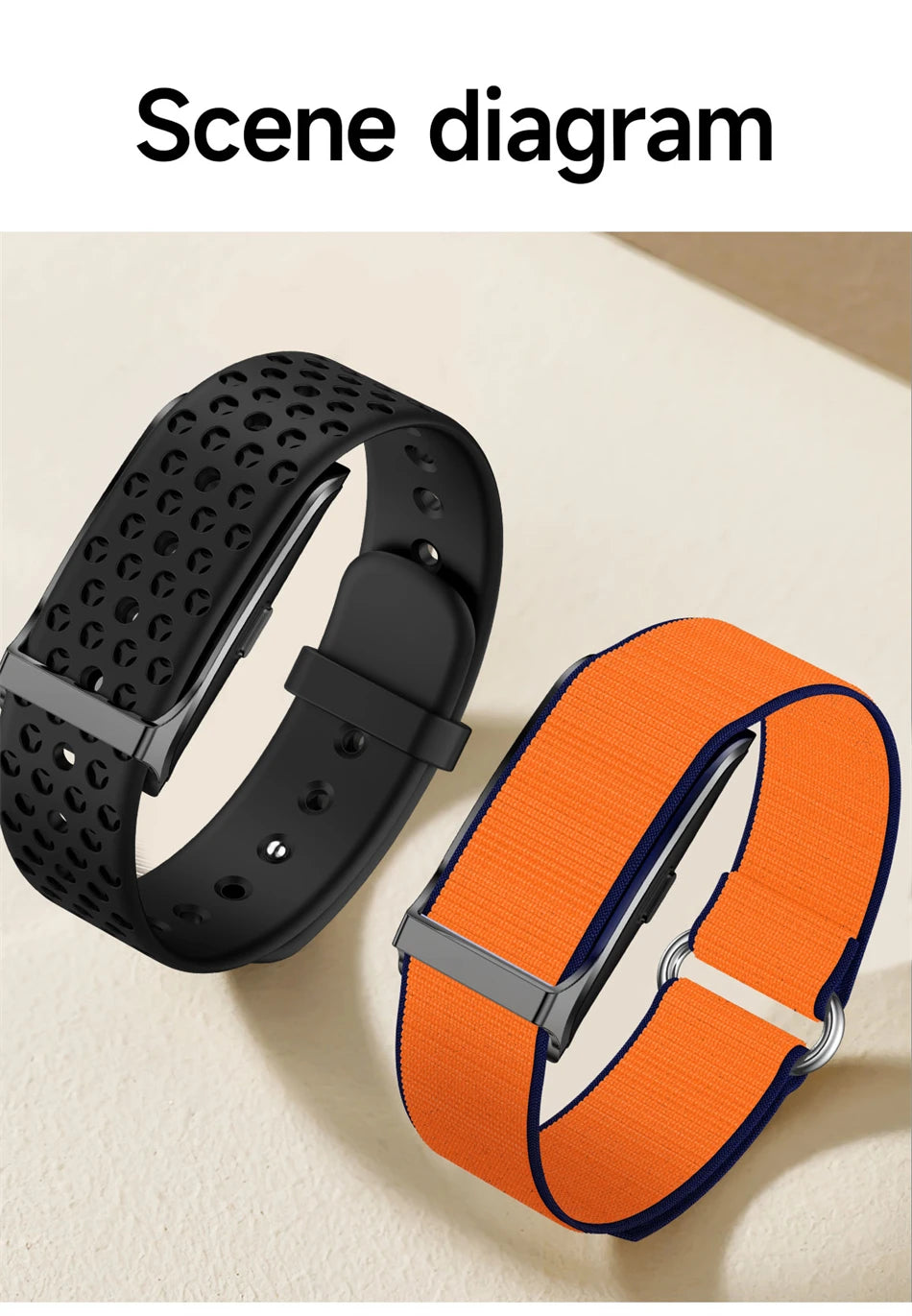 Health Smart Band – Heart Rate, Blood Pressure & Sleep Monitor for Men & Women