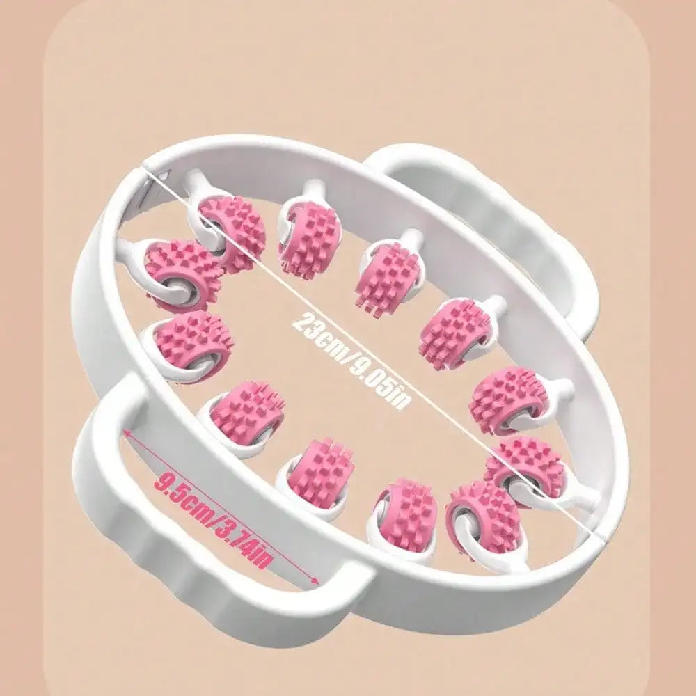 Leg Massager Circular Shaping Muscle Relaxation Handheld Multifunctional Yoga Fitness Leg Beauty Roller