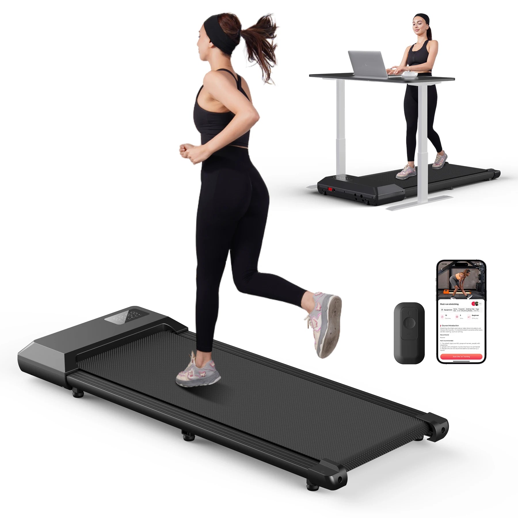 2.5HP 300lbs Home Treadmill