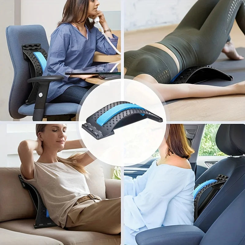 Lumbar Stretching & Massage Device