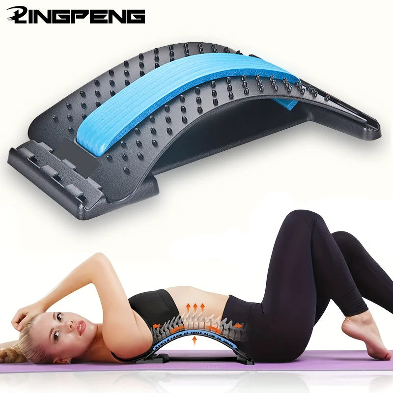 Lumbar Stretching & Massage Device