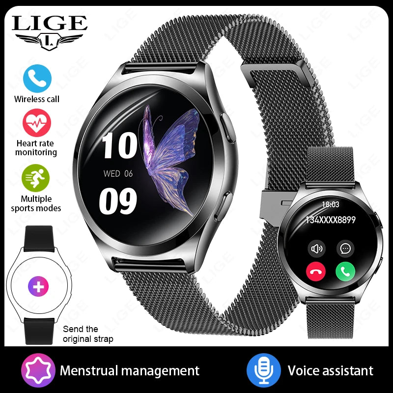 LIGE Women’s Luxury Smartwatch
