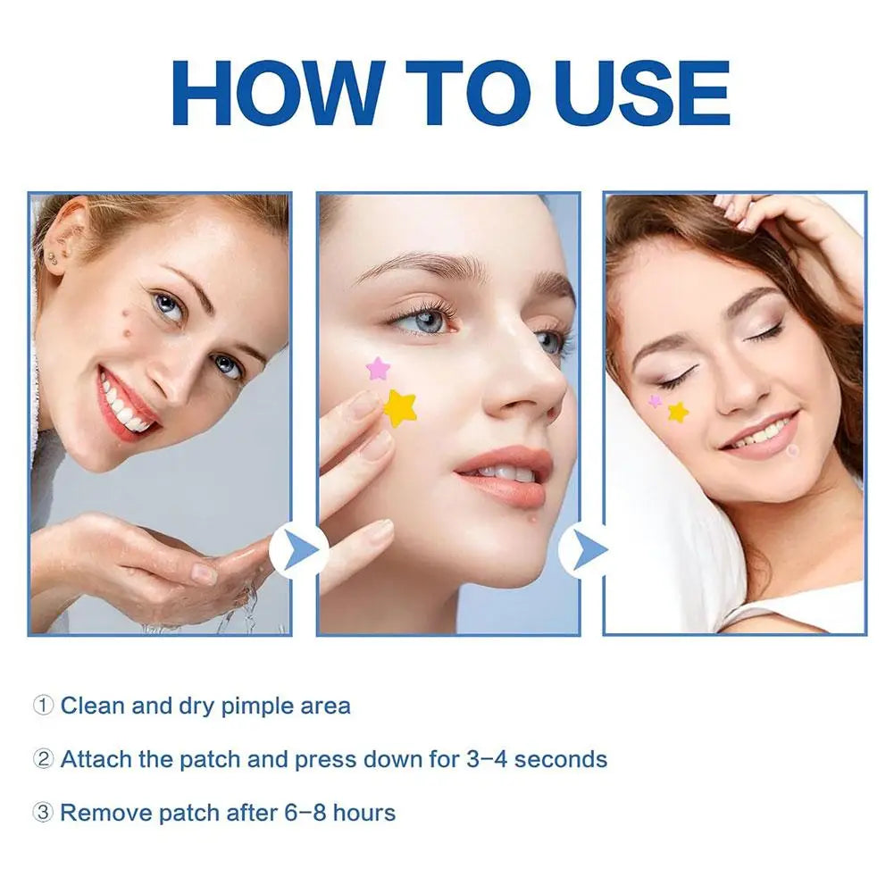 Colorful Star Acne Patch