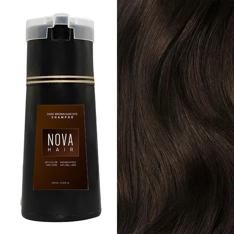 Nova 3-in-1 Hair Dye Shampoo