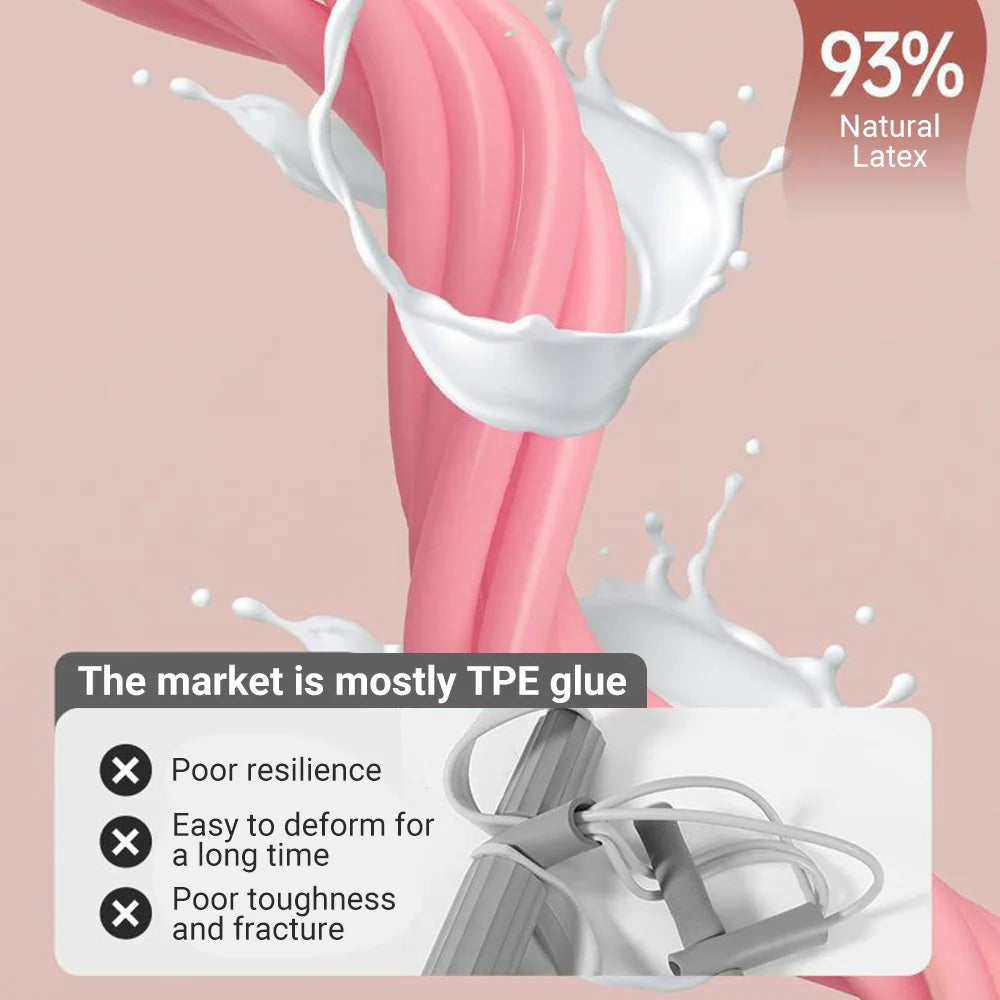 6-Tube Resistance Bands Set