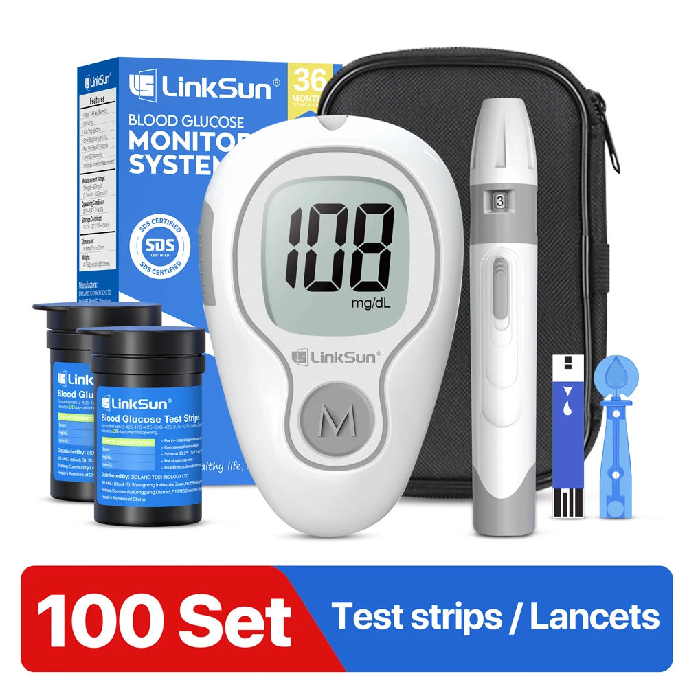 LinkSun Blood Glucose Meter Kit