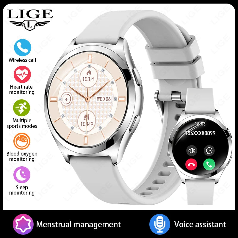 LIGE Women’s Luxury Smartwatch