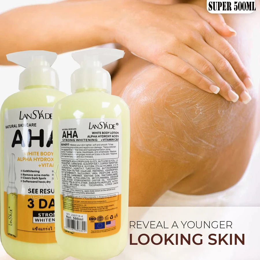 Alpha Hydroxy Whitening Body Lotion