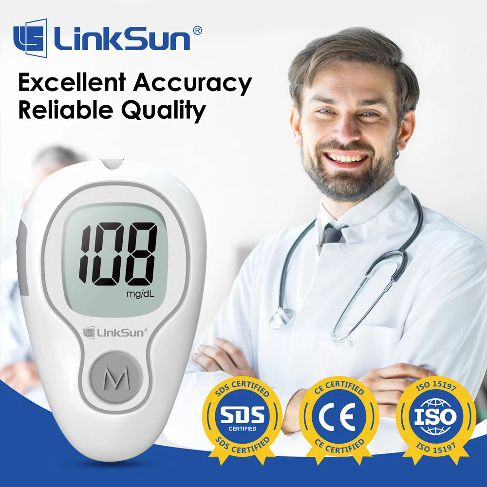 LinkSun Blood Glucose Meter Kit