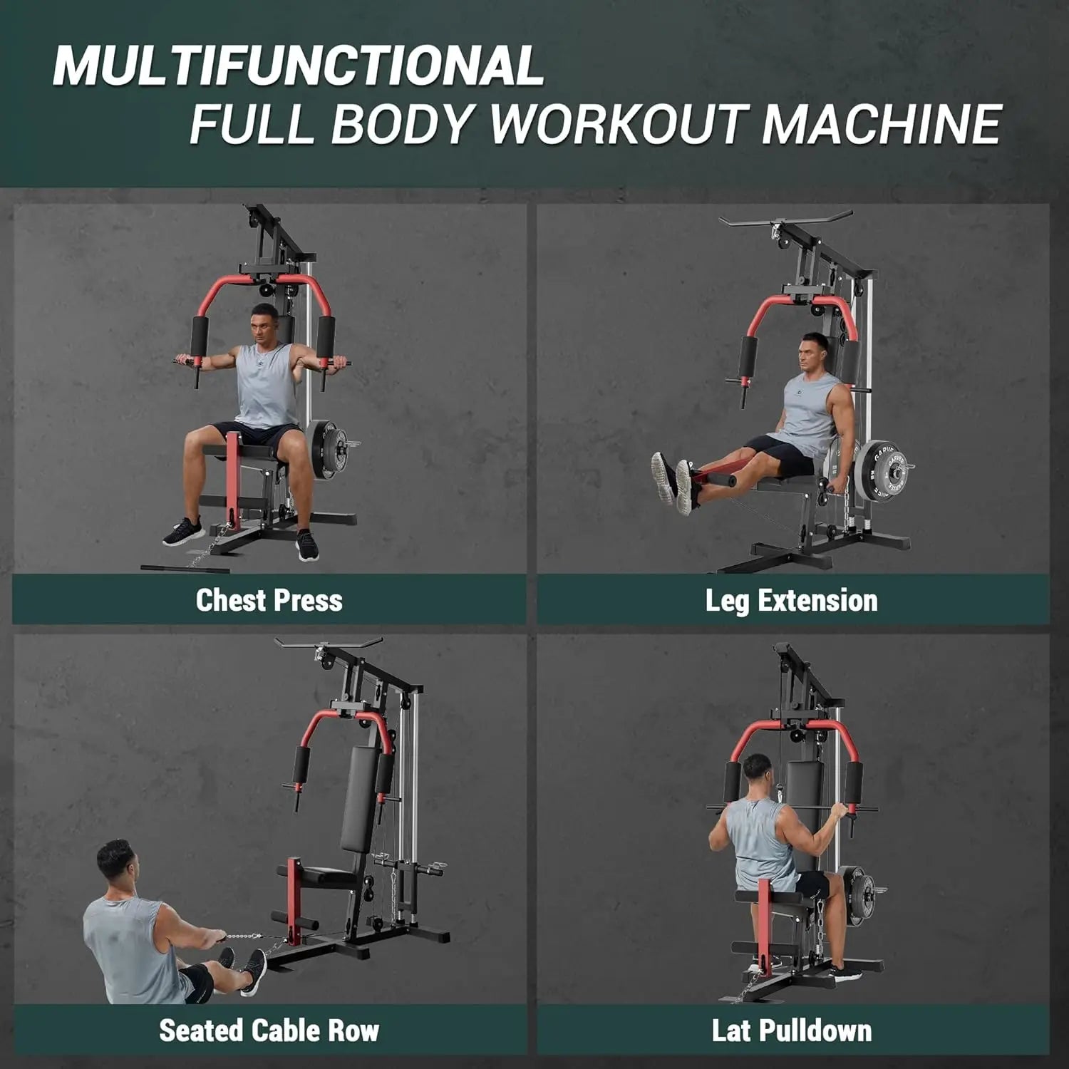 Home Gym Pulley Workout Station