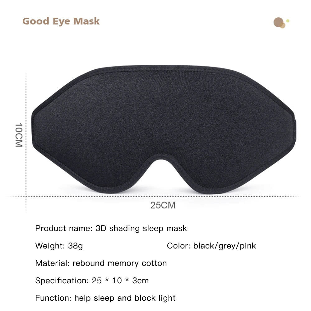 3D Memory Foam Sleep Mask