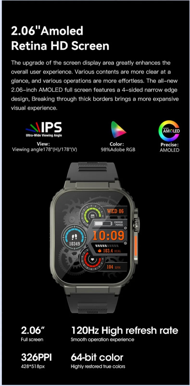 Microwear Ultra Ai3 5G Smartwatch