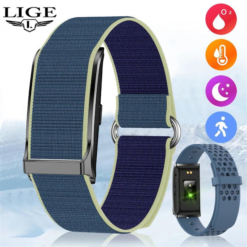 Health Smart Band – Heart Rate, Blood Pressure & Sleep Monitor for Men & Women