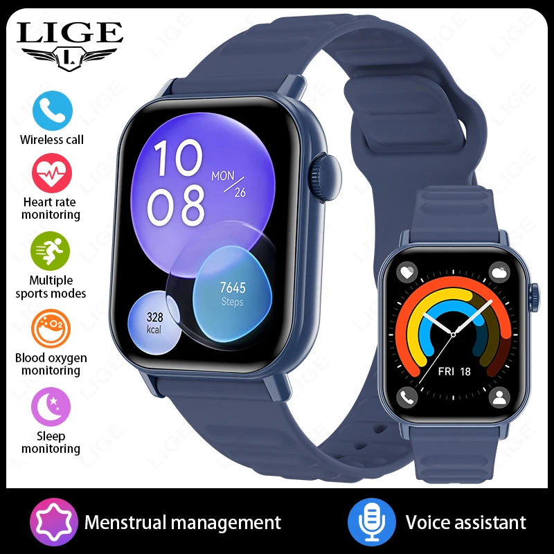 LIGE 2025 HD Smartwatch