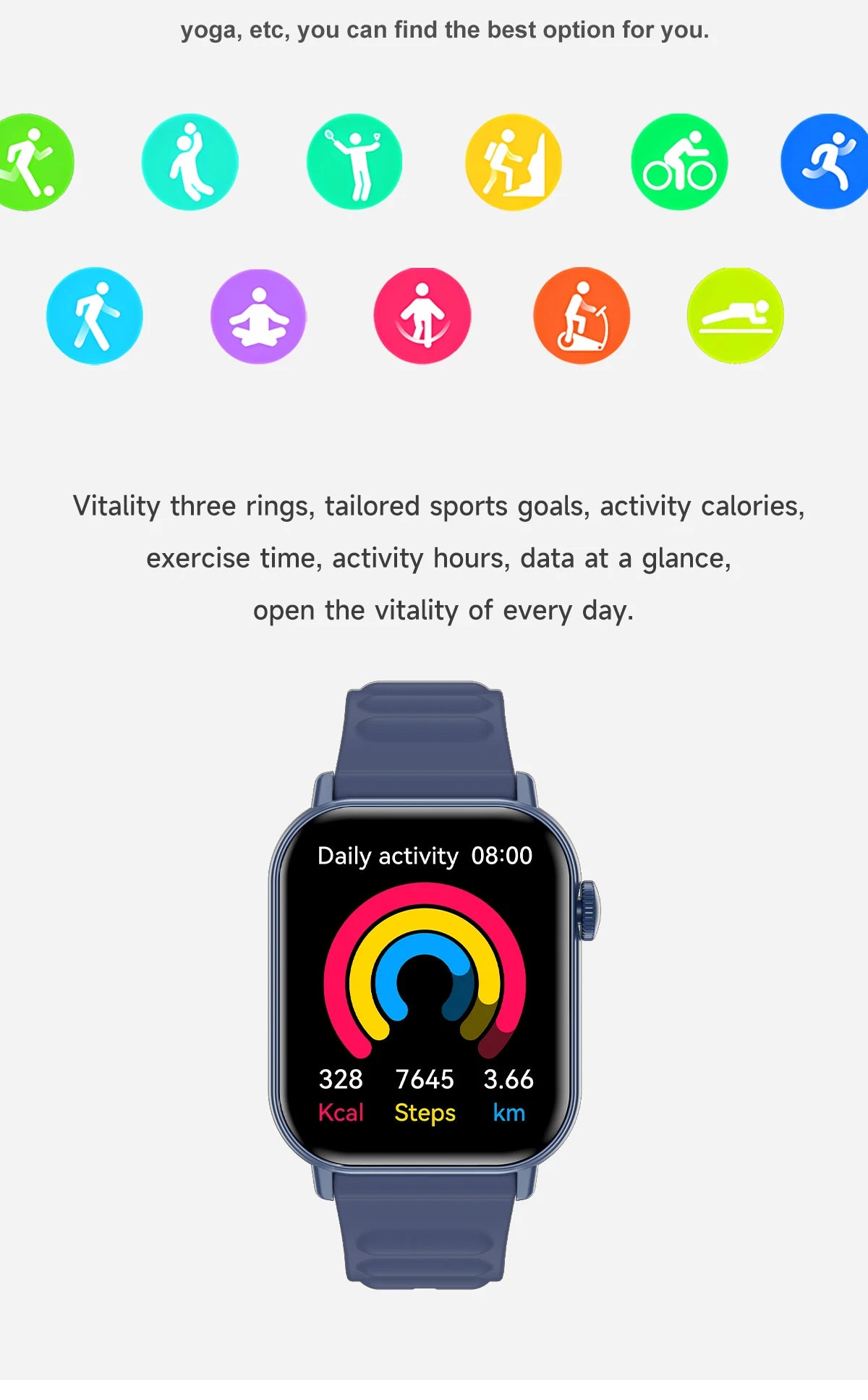 LIGE 2025 HD Smartwatch