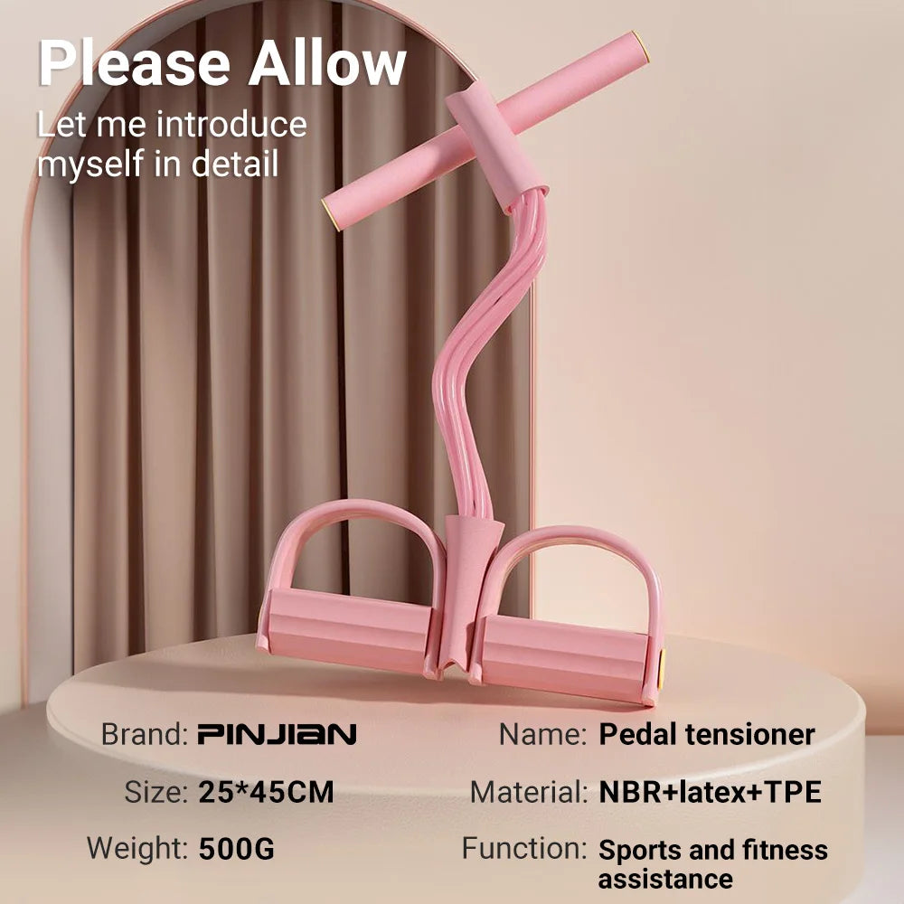 6-Tube Resistance Bands Set