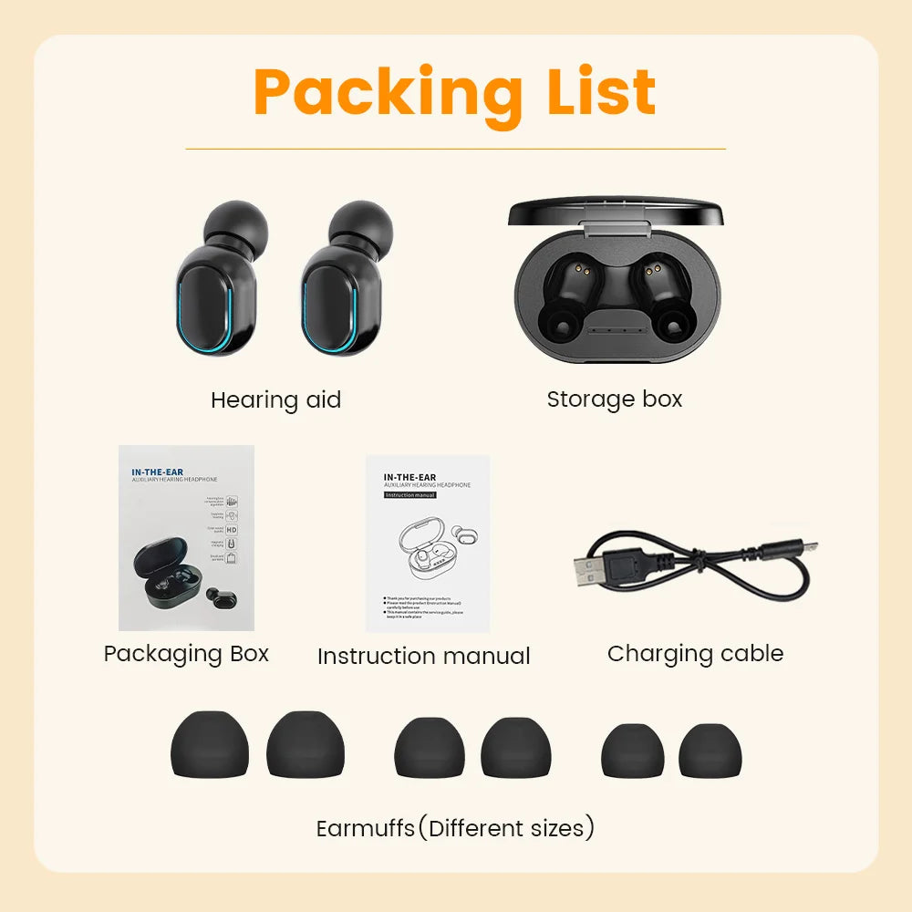 Rechargeable Mini Hearing Aid