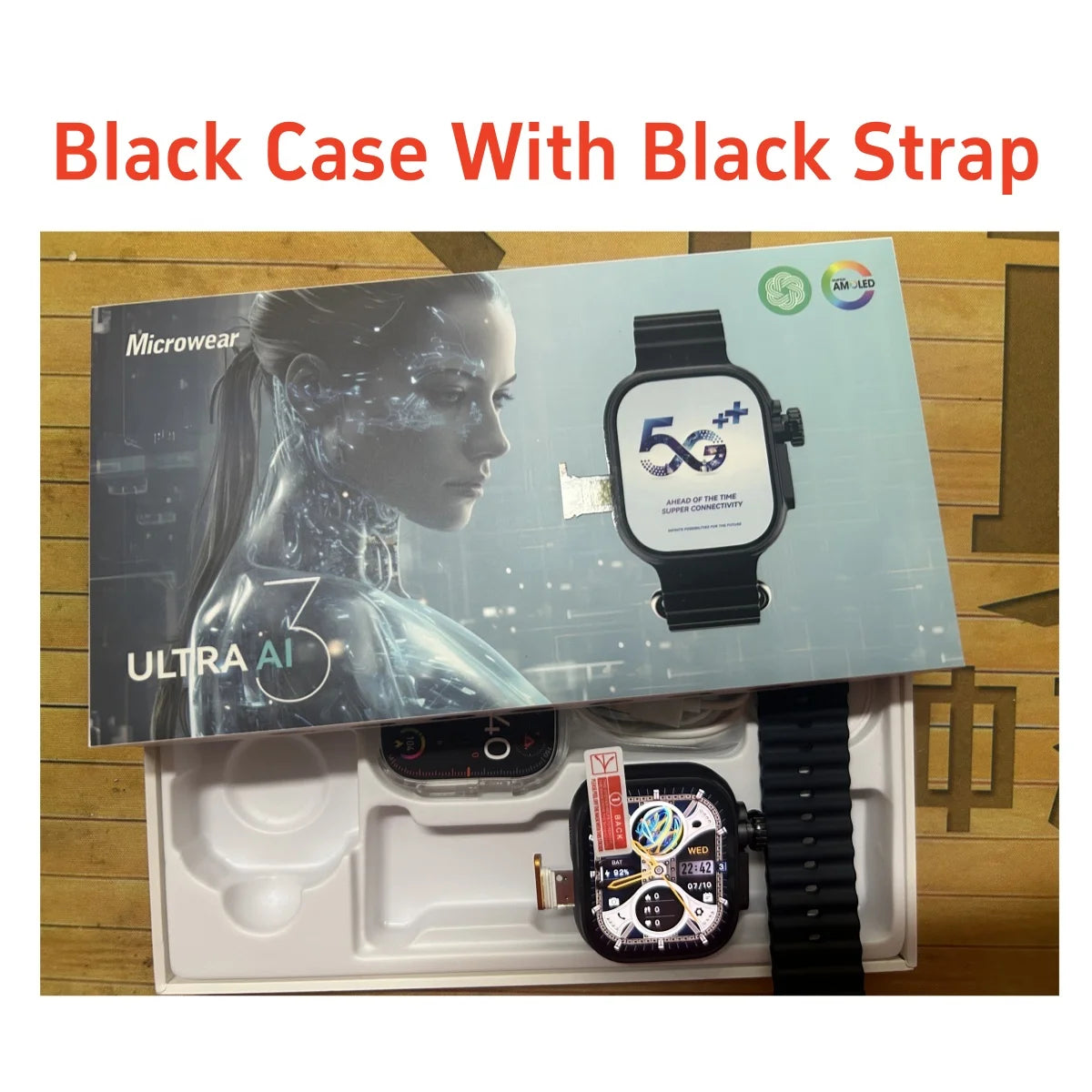 Microwear Ultra Ai3 5G Smartwatch