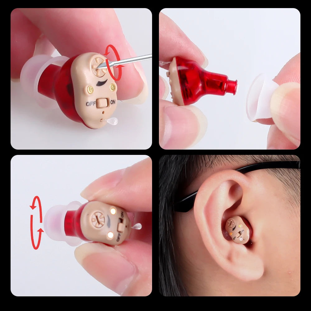 Rechargeable Mini Hearing Aid