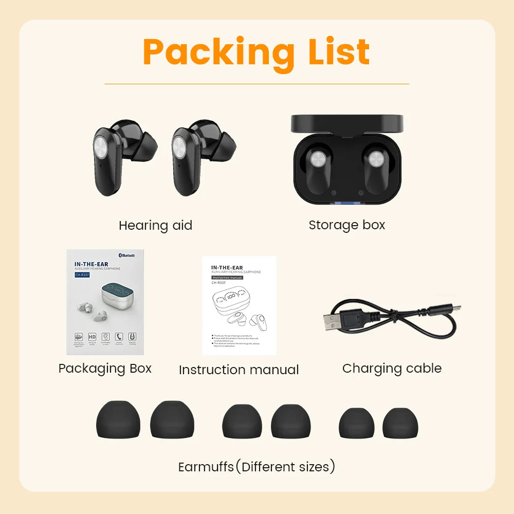 Rechargeable Mini Hearing Aid