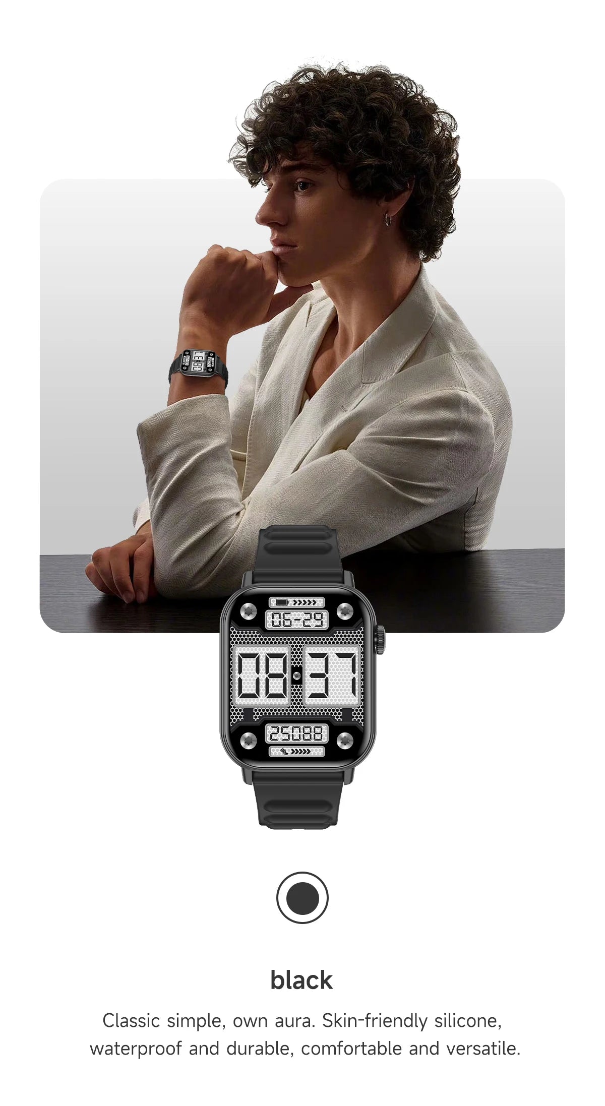 LIGE 2025 HD Smartwatch