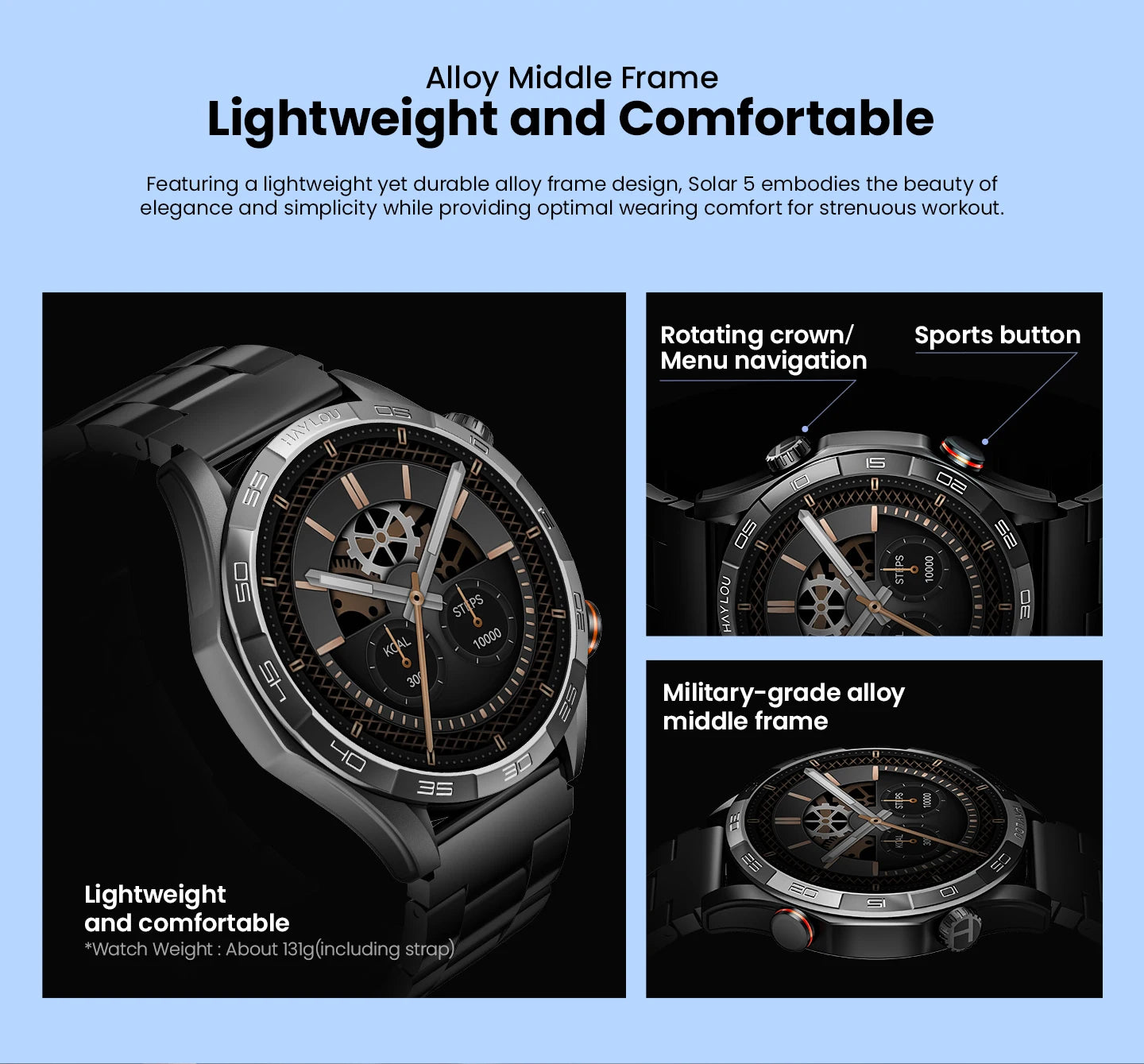 HAYLOU Solar 5 Smartwatch
