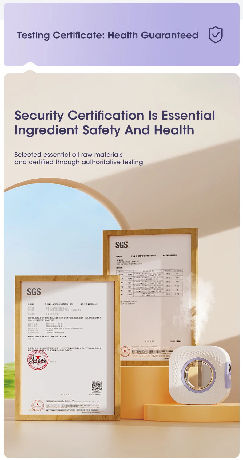 60㎡ Oil Aromatherapy Diffuser