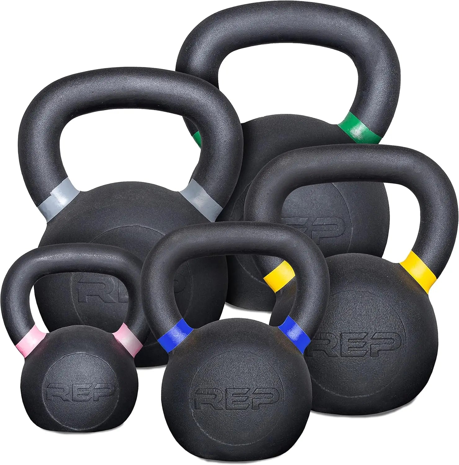 Fitness Kettlebells with Weight Markings