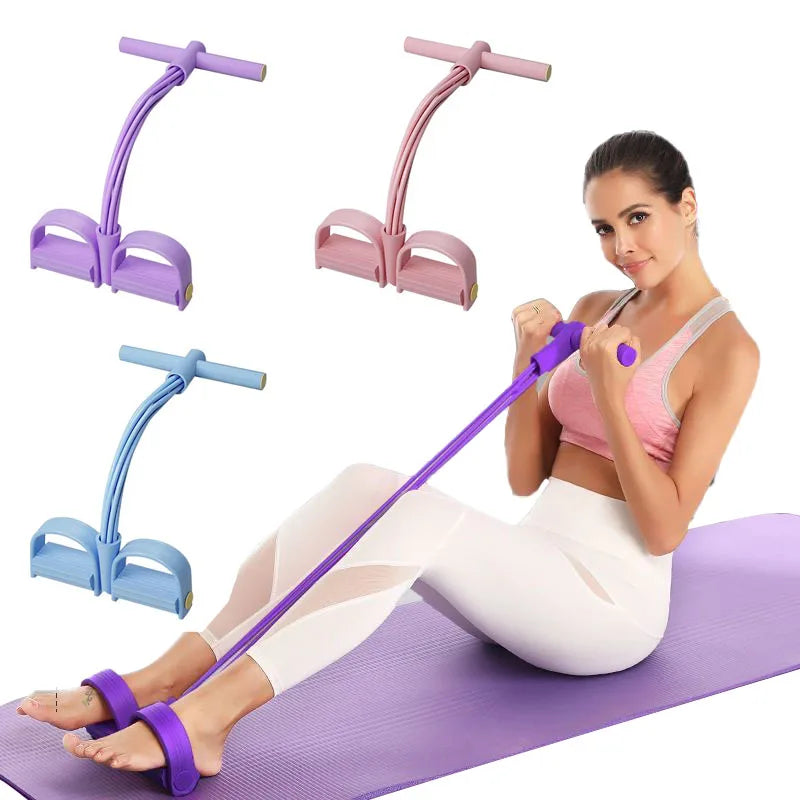 6-Tube Resistance Bands Set