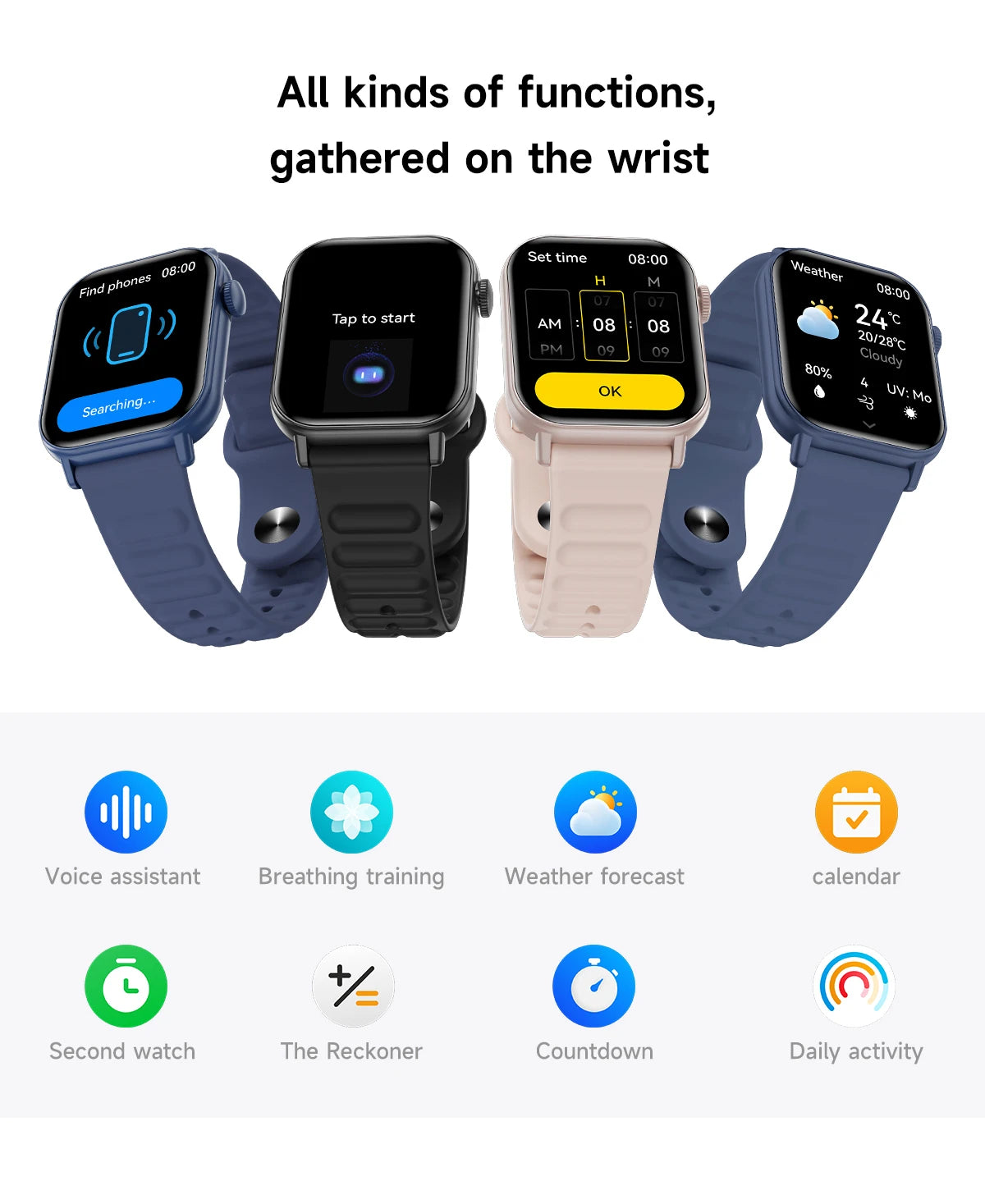 LIGE 2025 HD Smartwatch