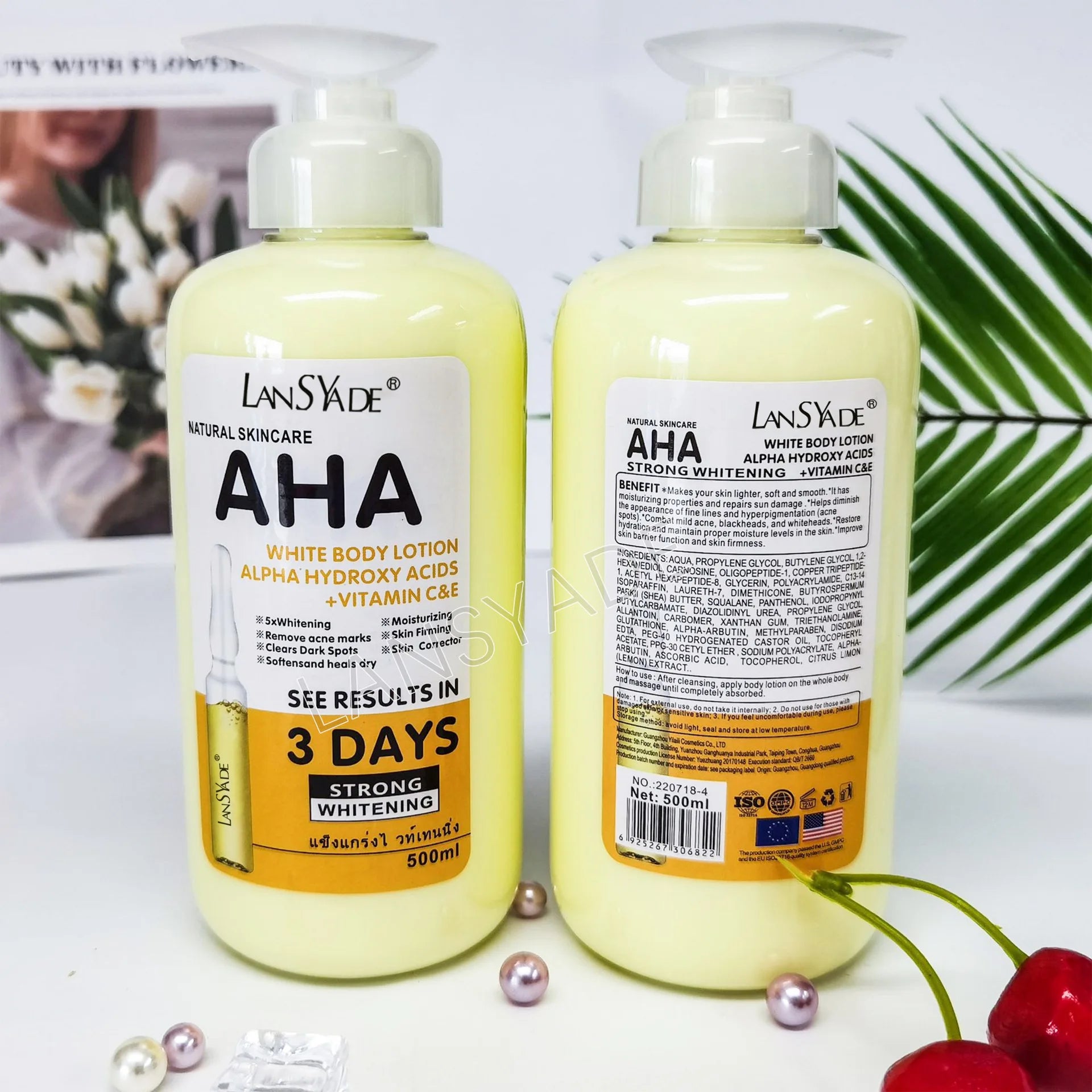 Alpha Hydroxy Whitening Body Lotion