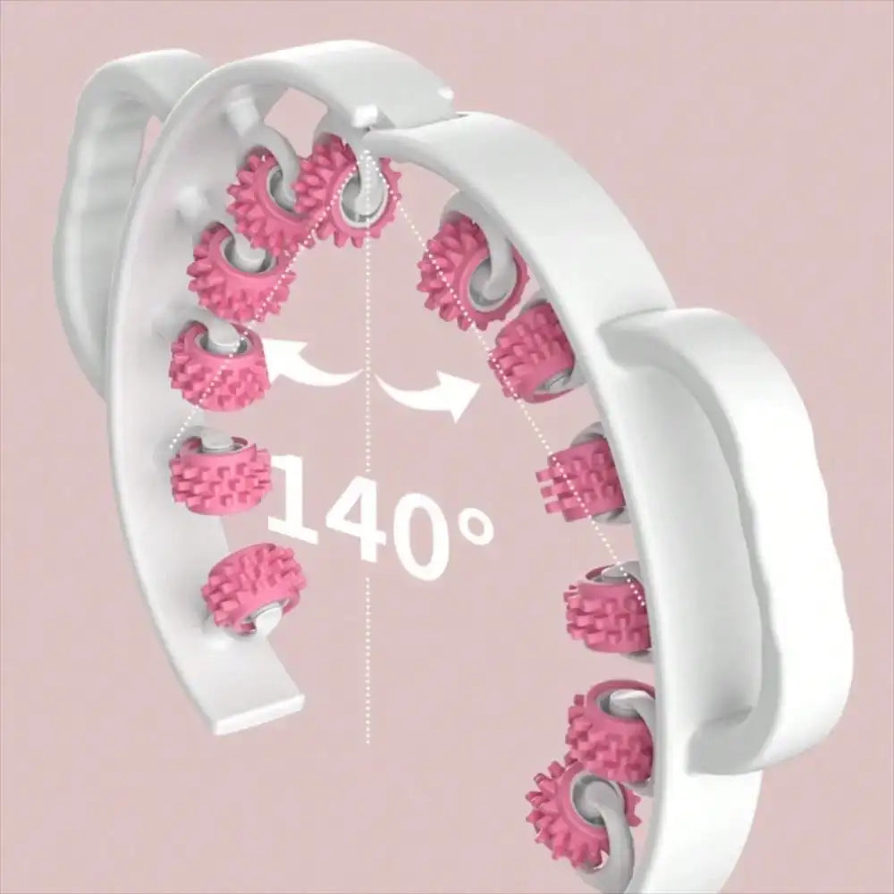 Leg Massager Circular Shaping Muscle Relaxation Handheld Multifunctional Yoga Fitness Leg Beauty Roller