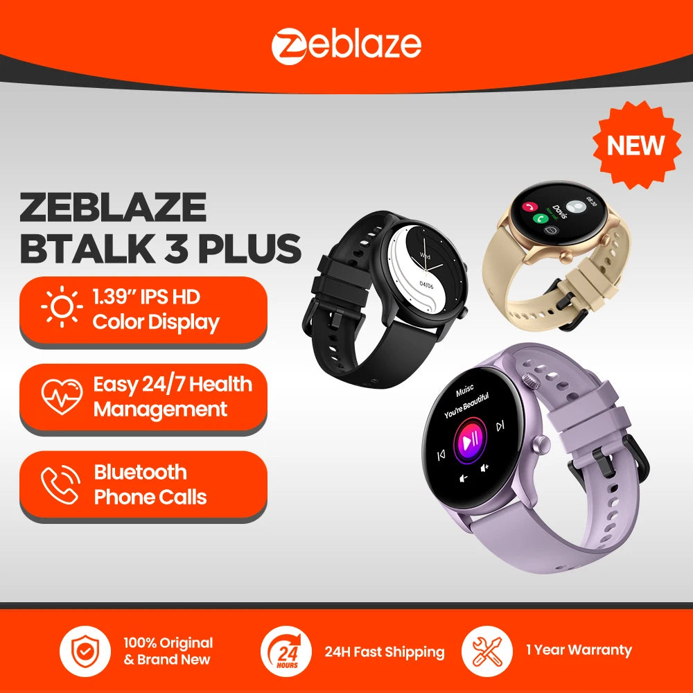Zeblaze Btalk 3 Plus Smartwatch