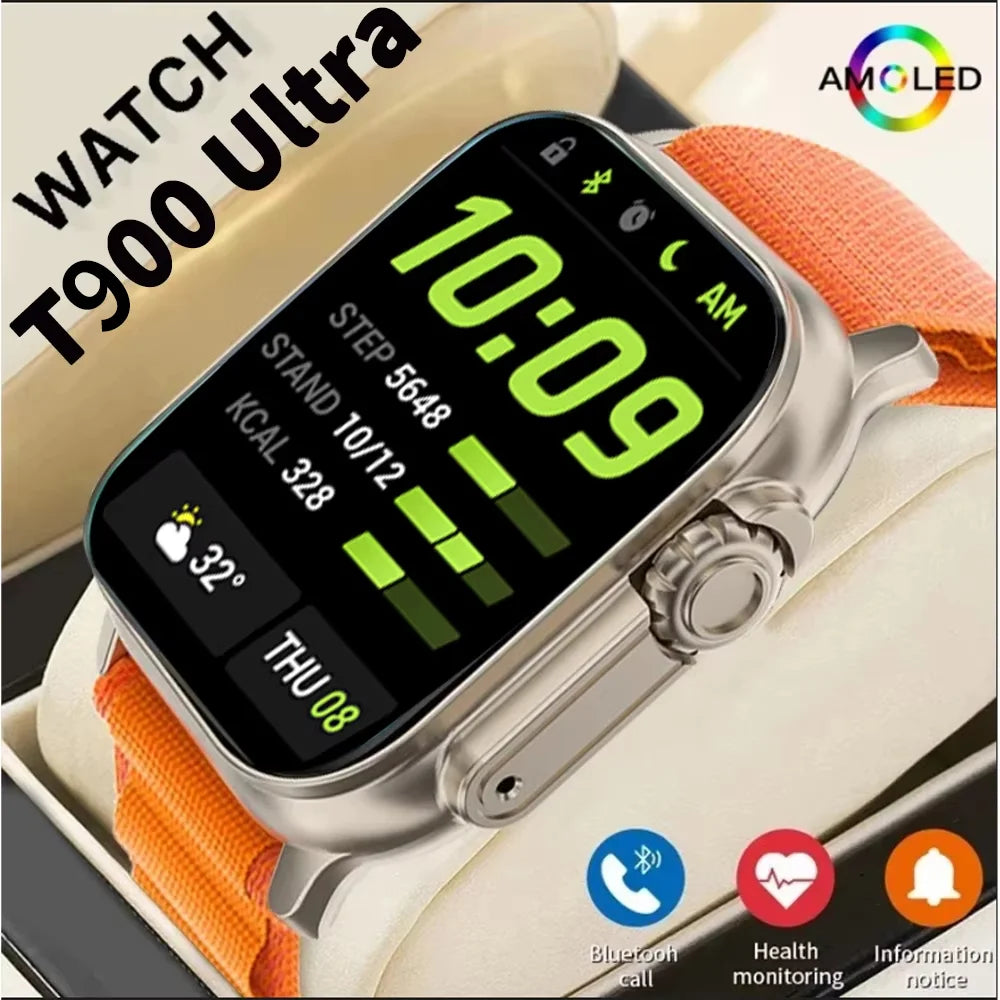 LAXASFIT 2025 Bluetooth Smartwatch
